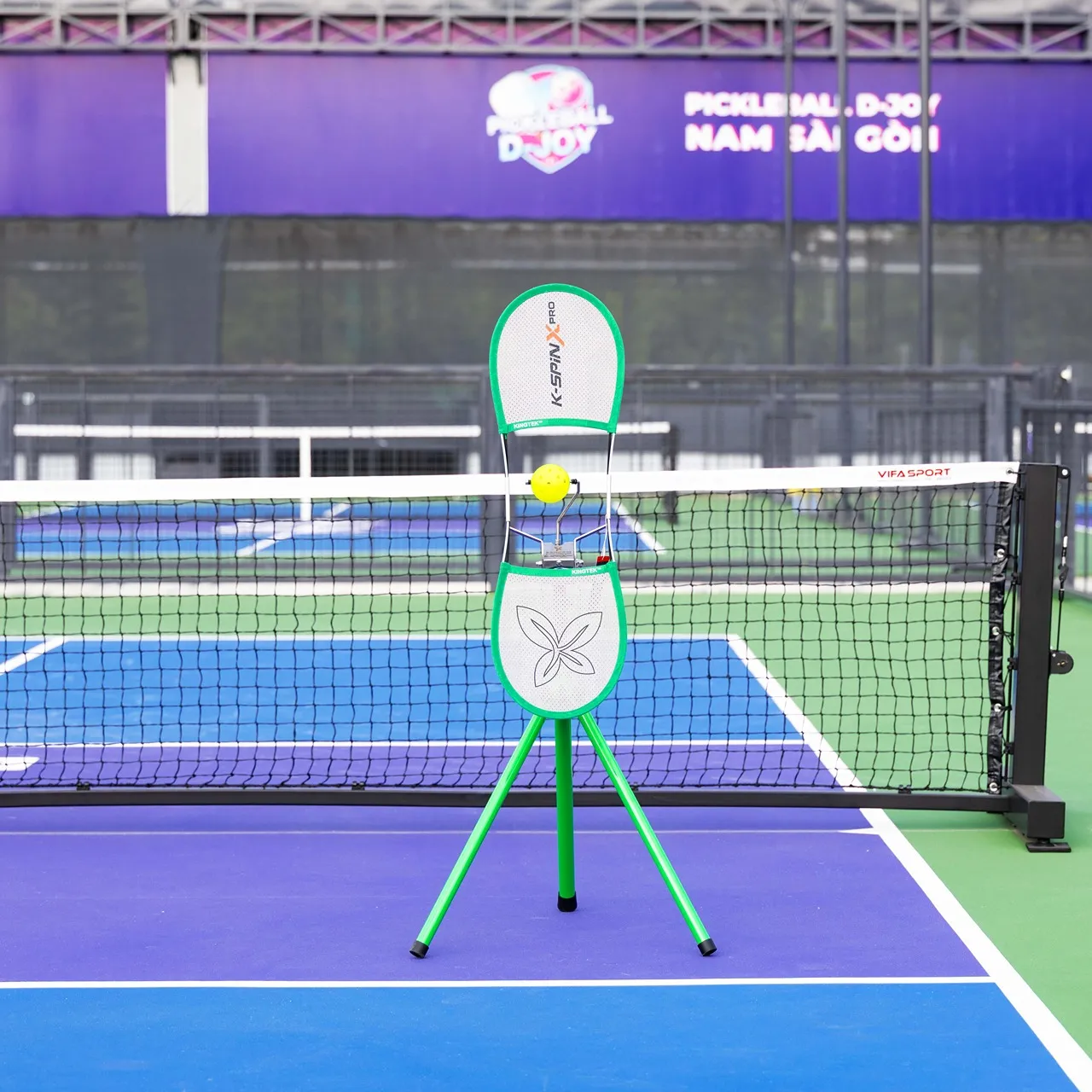 thiết bị tập topspin pickleball xanh lá 7